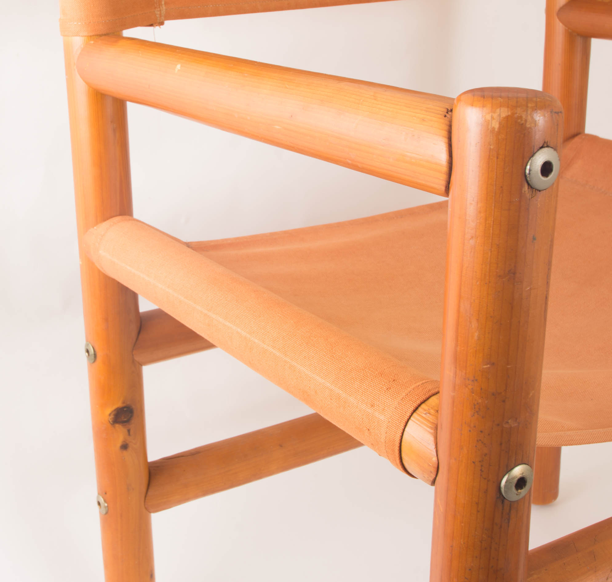 Orange Mid Century Chair