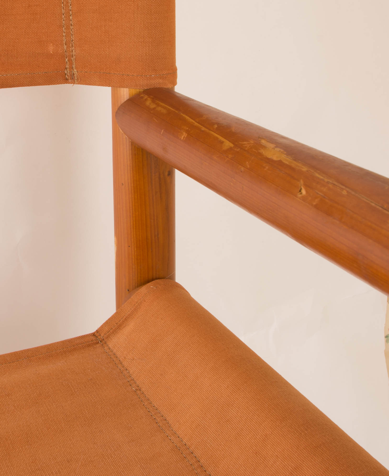 Orange Mid Century Chair