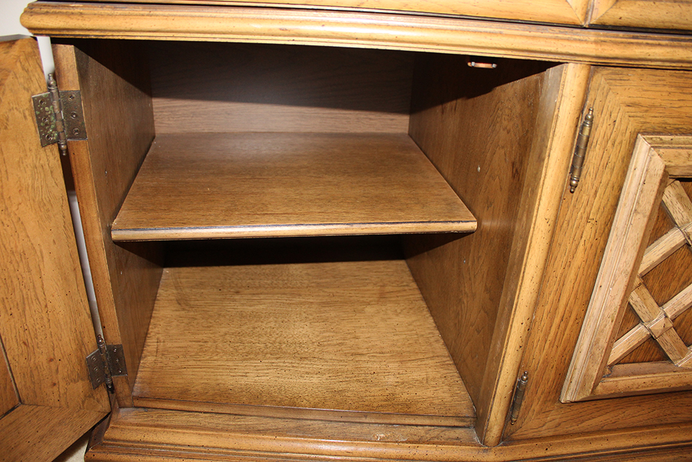 Thomasville French Provincial Style Breakfront