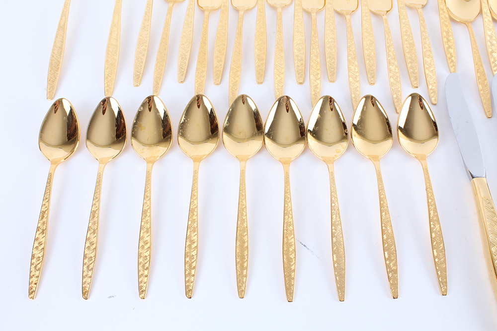 Rogers Bros. Golden Carino Electroplate Flatware