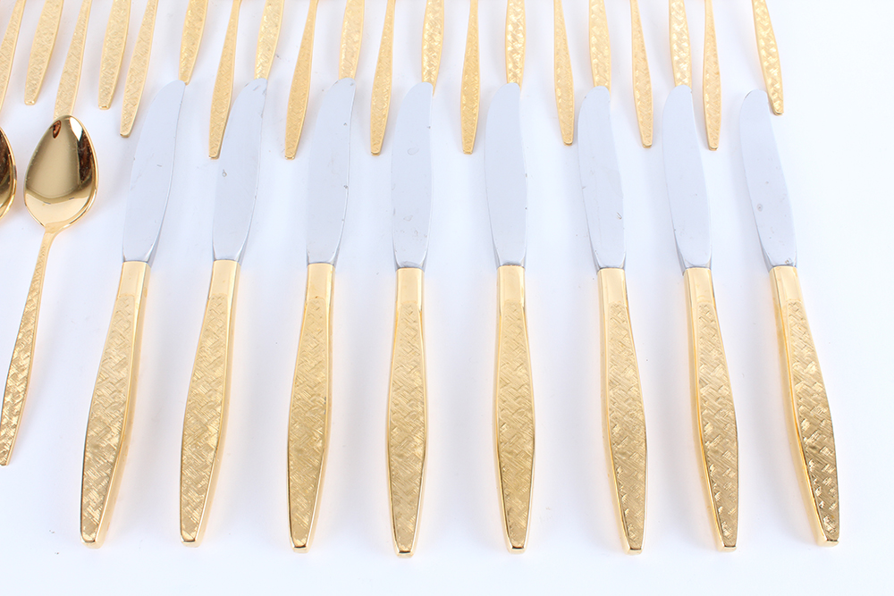 Rogers Bros. Golden Carino Electroplate Flatware