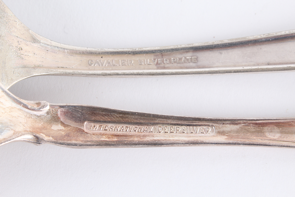 Assorted Silver Plated Serving Utensils