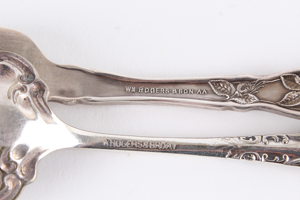 Assorted Rogers Silver Plated Flatware