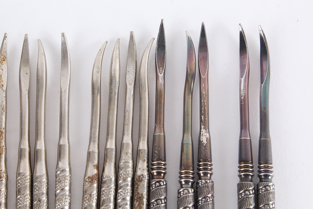 Vintage Silver Plated Nutcracker and Picks