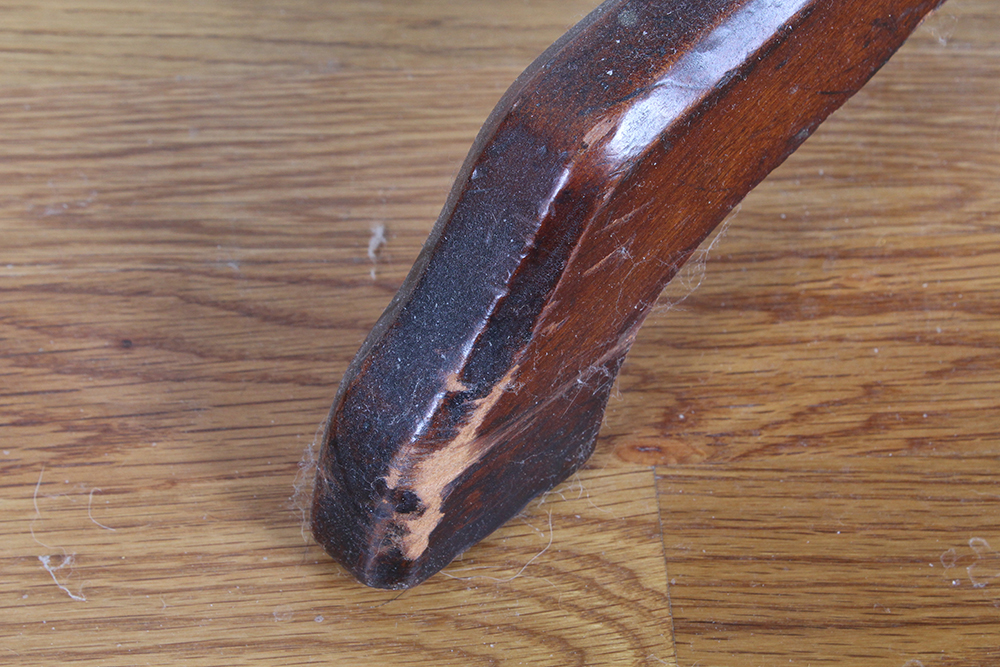 Late 1800's Walnut G.W. Gates Patent Rotary Folding Table