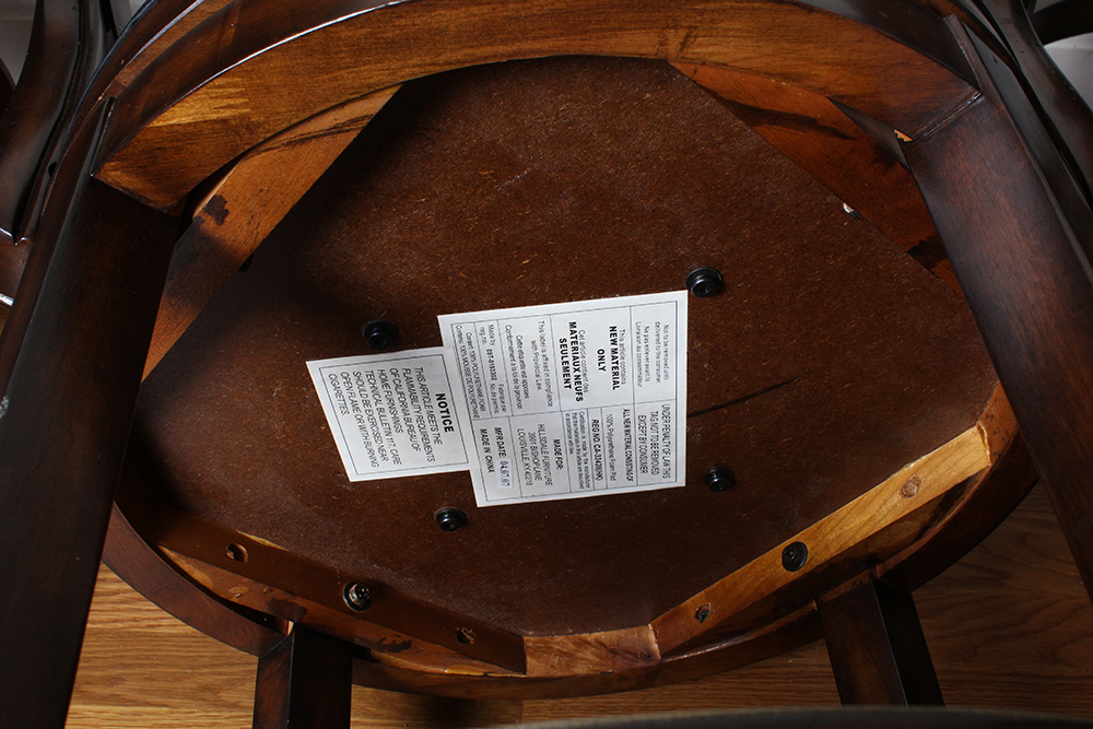 Four Hillsdale Furniture Rotating Bar Chairs