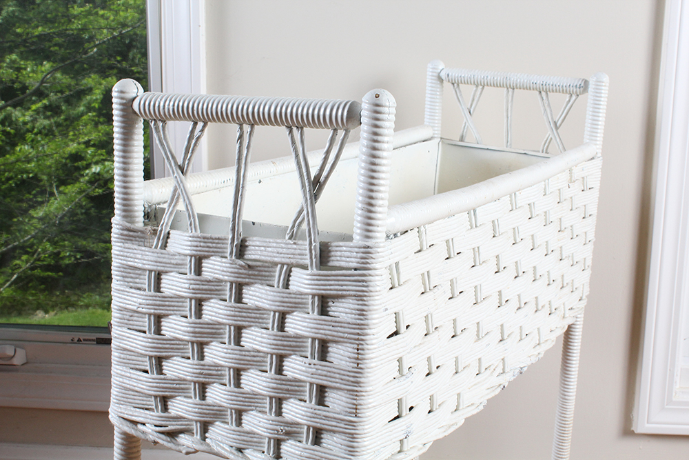 Antique Victorian Wicker Fernery