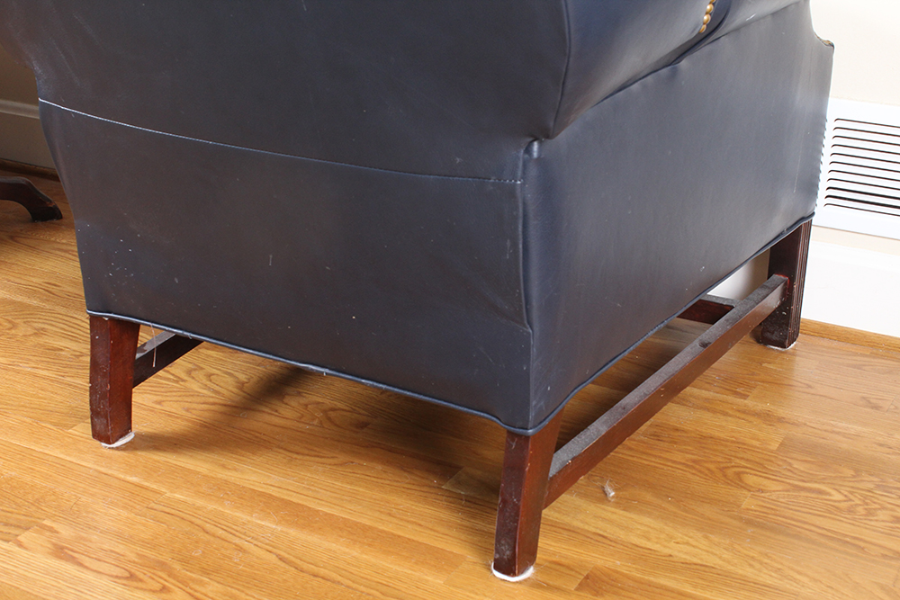 Thomasville Leather Wingback Recliner