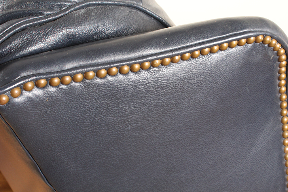 Thomasville Leather Wingback Recliner