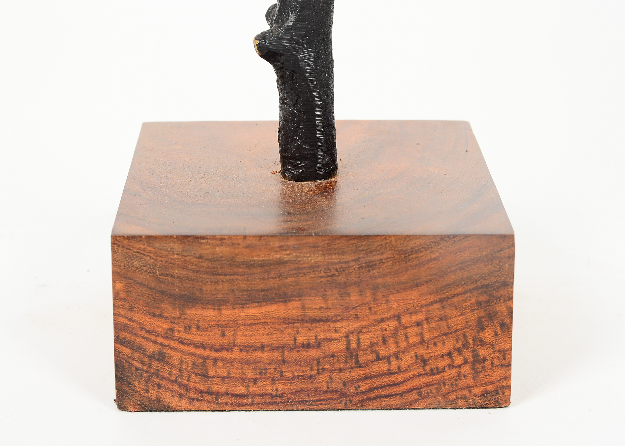 Pair of Iron Tree Motif Candelabras