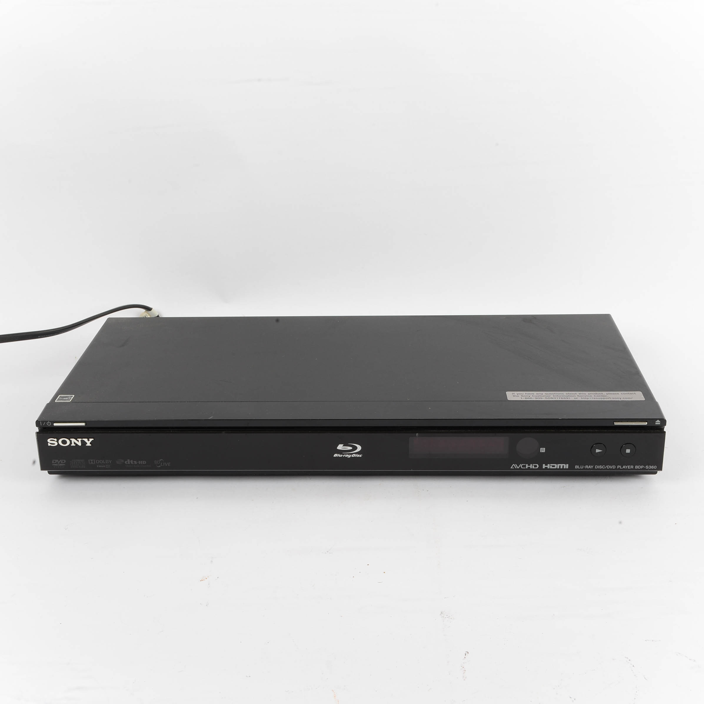 Sony 1080p Blu-ray/DVD Player
