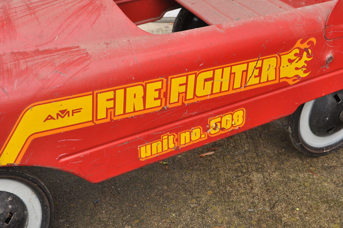 AMF Firefighter Pedal Car