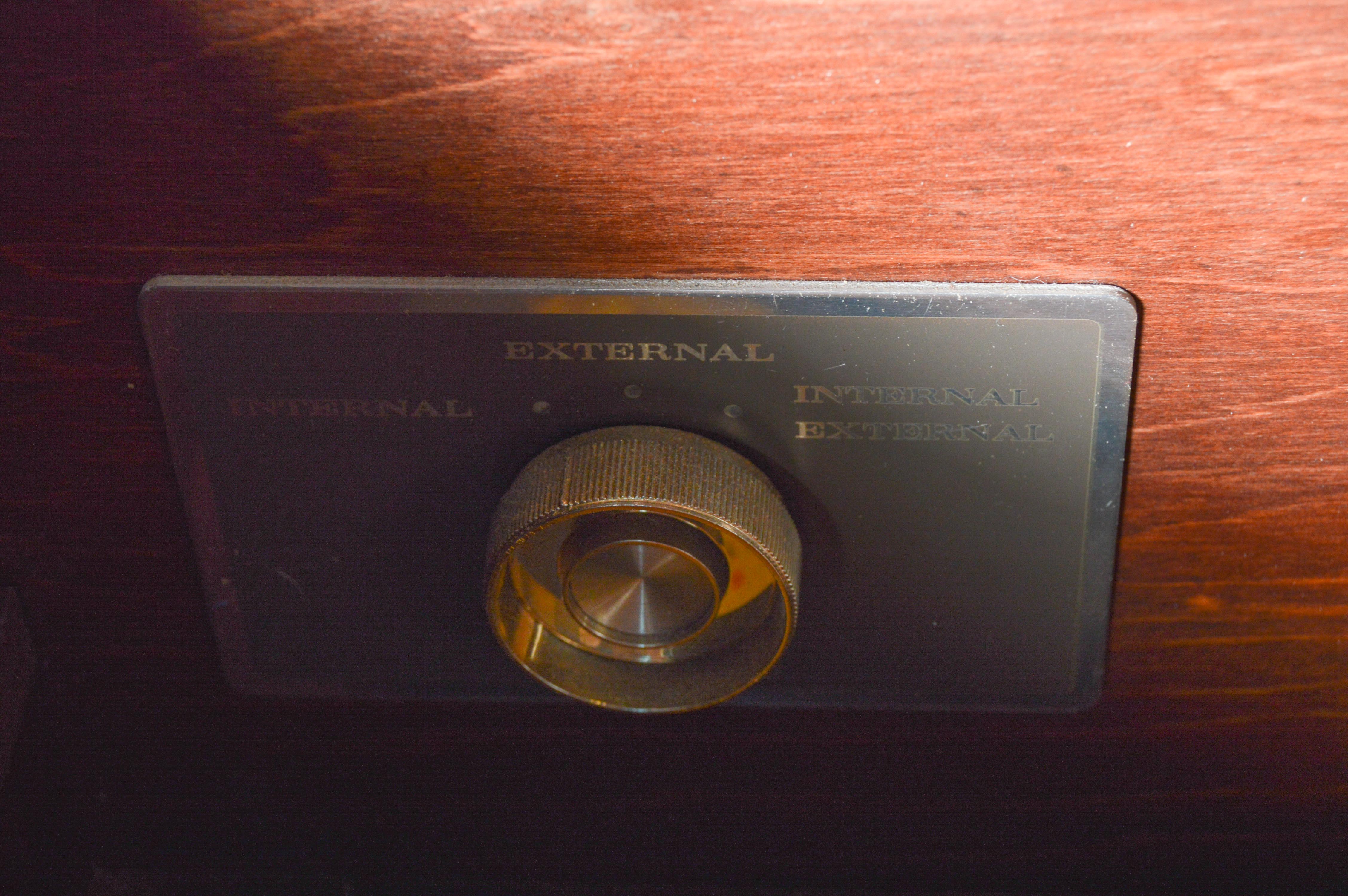 Vintage Admiral AM/FM Stereo Multiplex Console Cabinet with Turntable