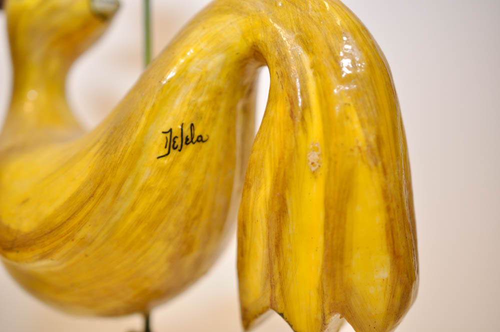 Pair of Chicken Candle Holders