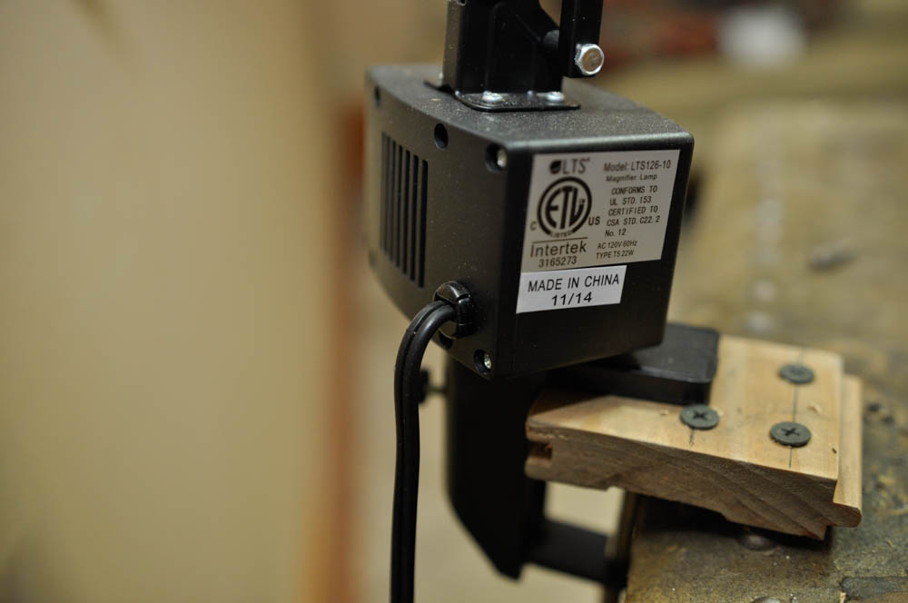 Hide Covered Desk and Stool