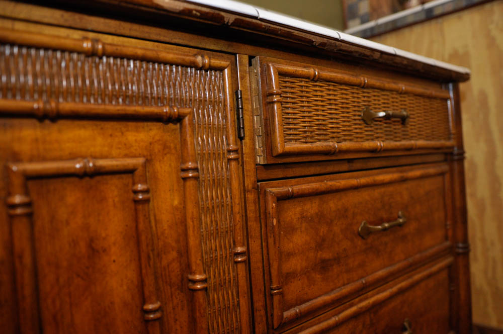 Tile Top Stanley Furniture Dresser