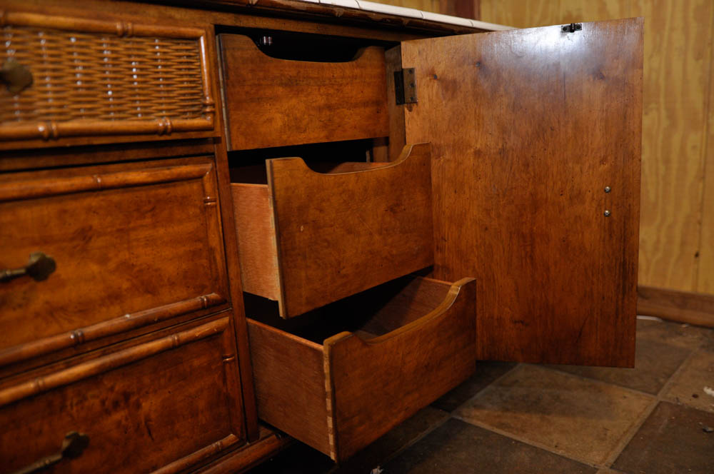 Tile Top Stanley Furniture Dresser