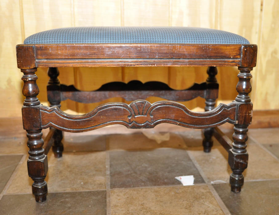 Coffee Table and Upholstered Bench