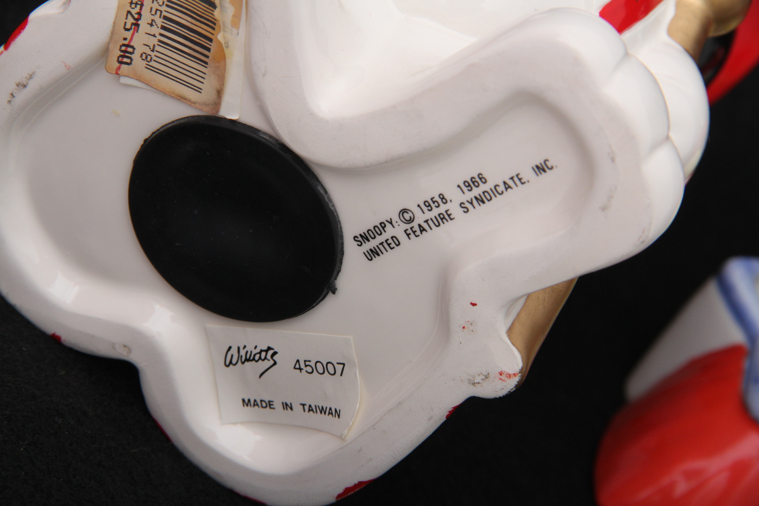 Snoopy Music Boxes and Other Ceramic Collectibles