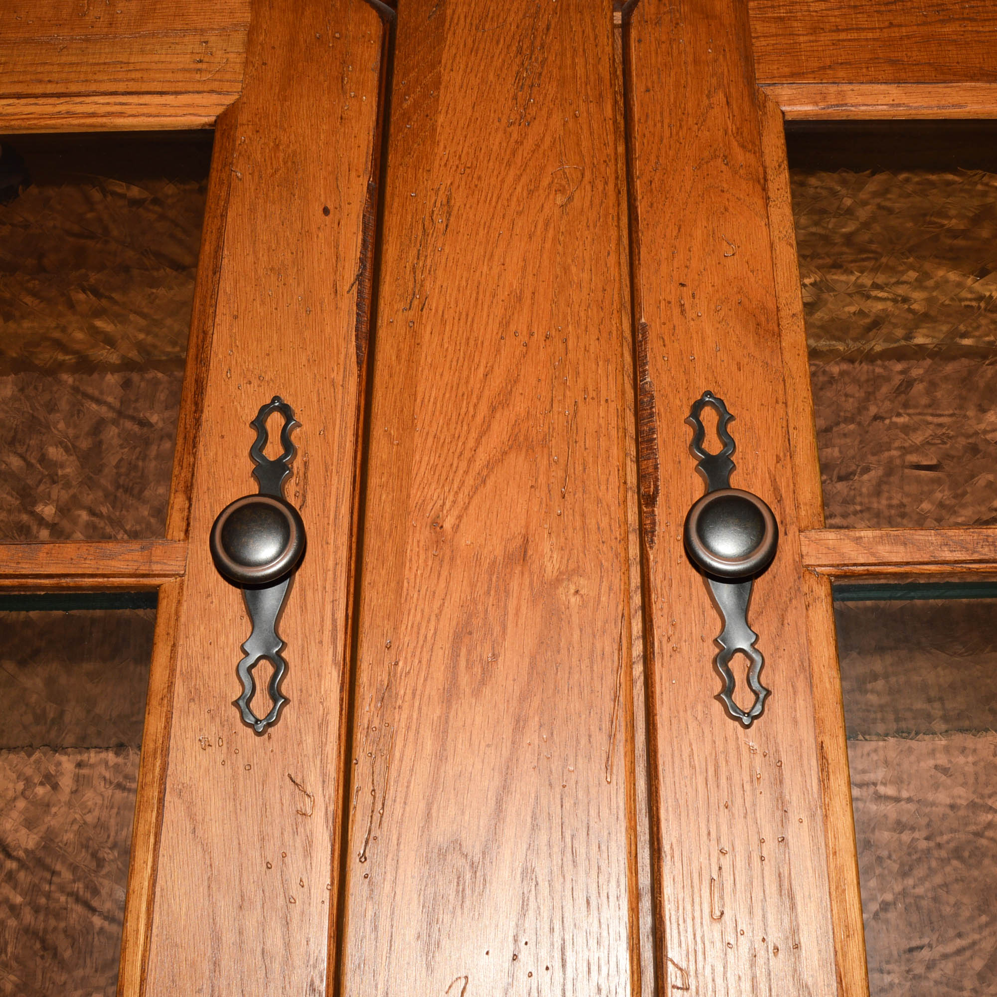 Attic Heirlooms by Broyhill Oak Hutch