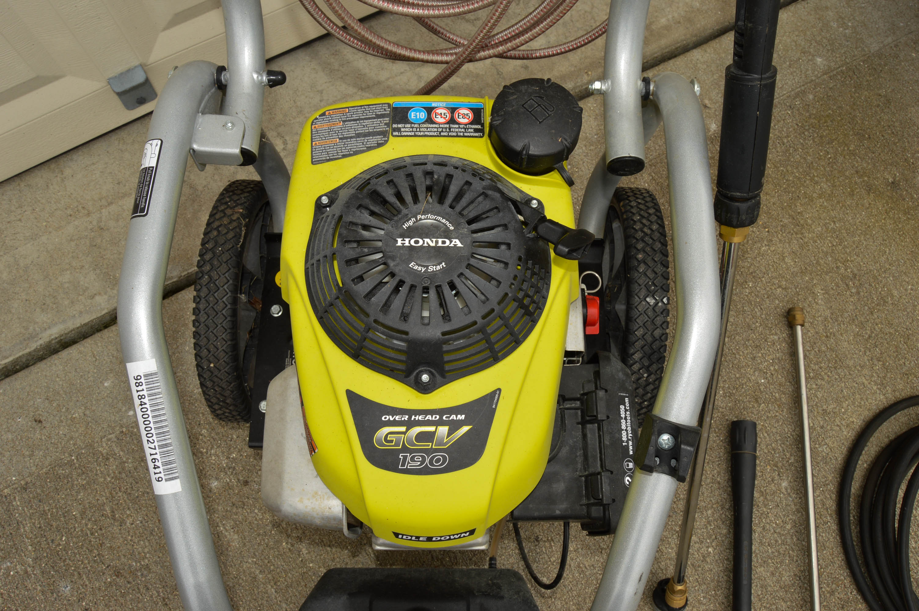 Ryobi 3100PSI Pressure Washer