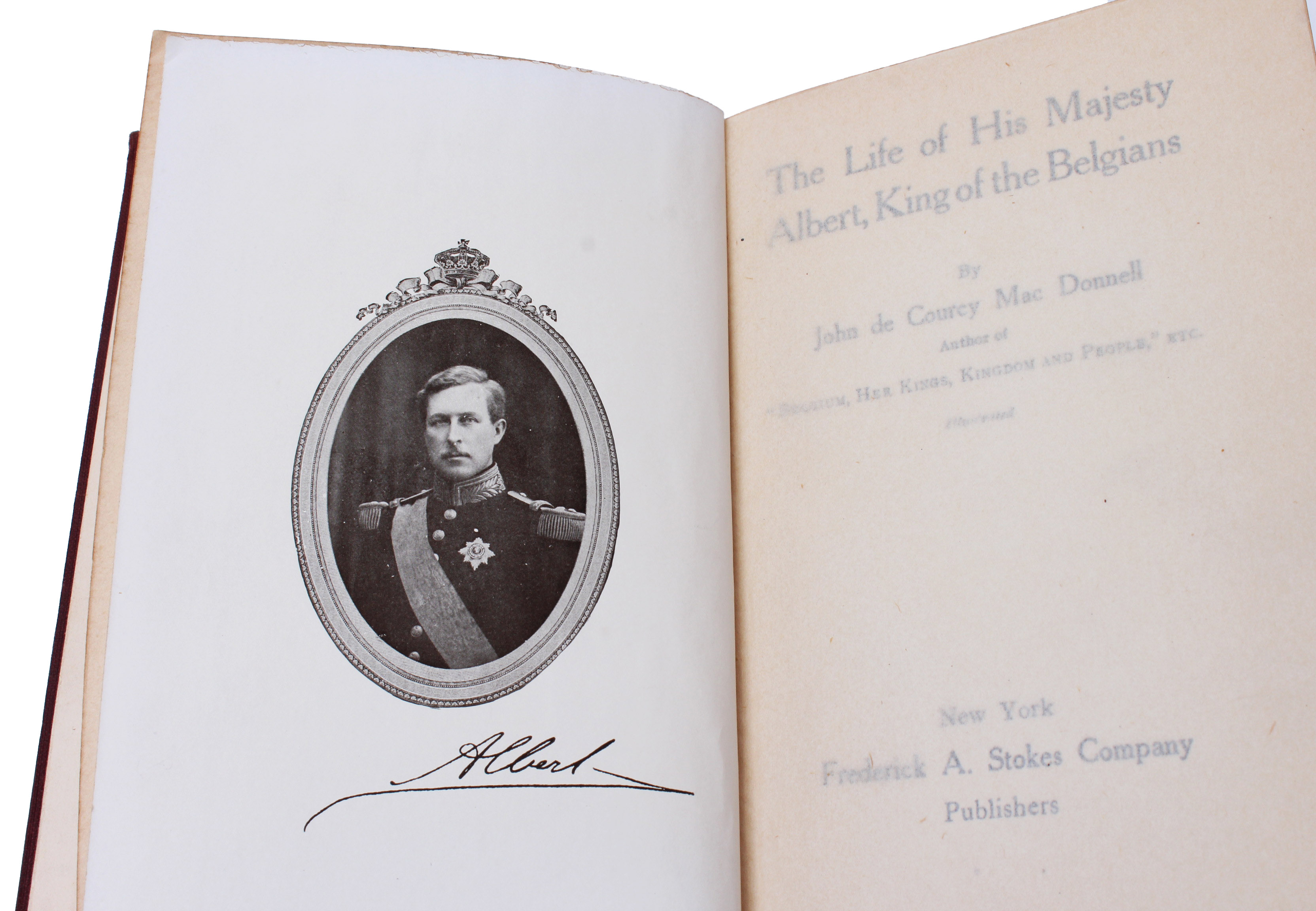 "Albert King of The Belgians" by  John De Courcy Macdonnell