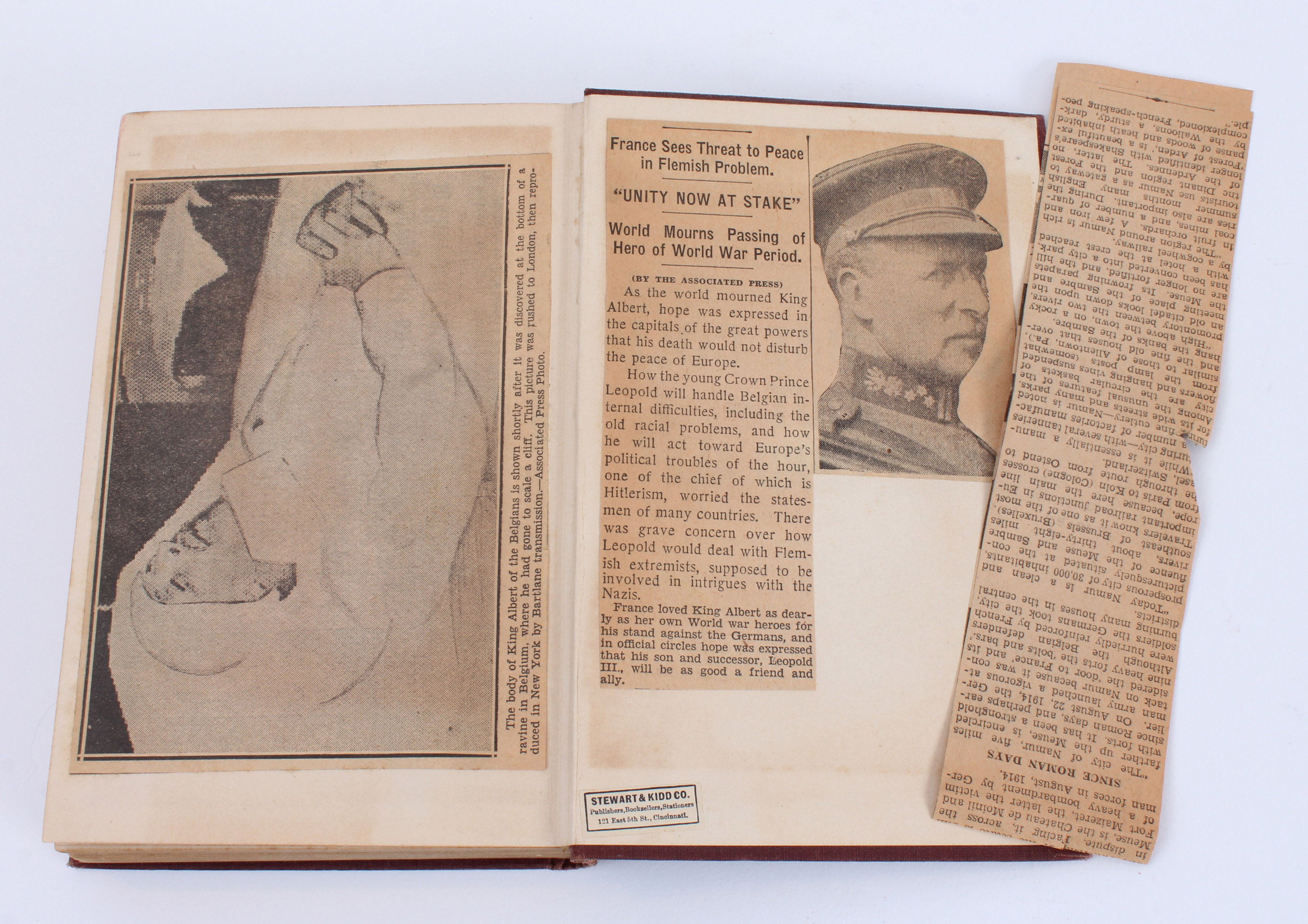 "Albert King of The Belgians" by  John De Courcy Macdonnell