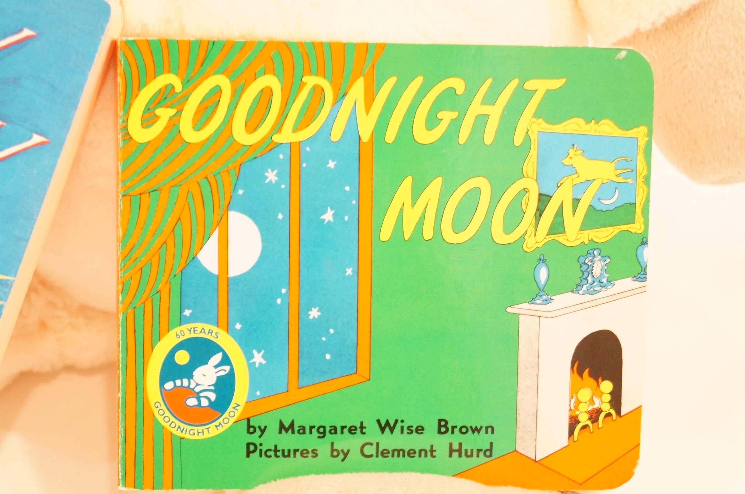 Stuffed Lamb and Two Baby Books