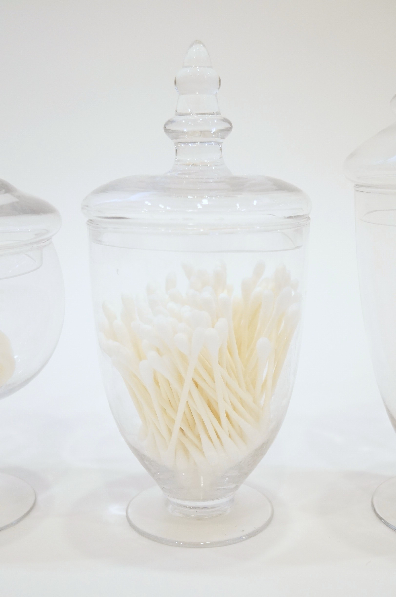 Trio of Apothecary Jars