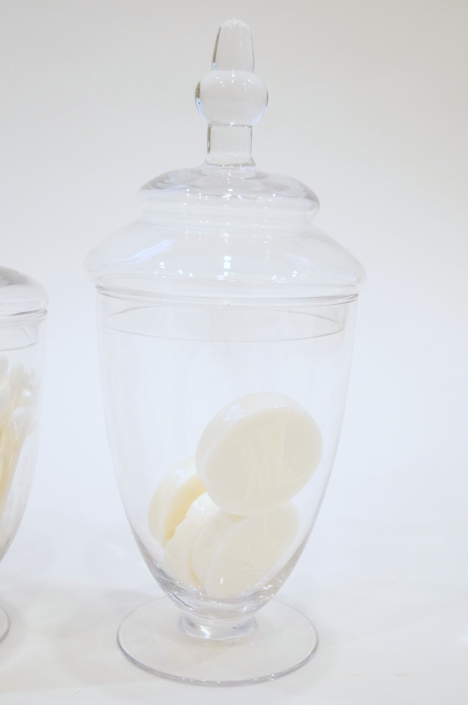 Trio of Apothecary Jars