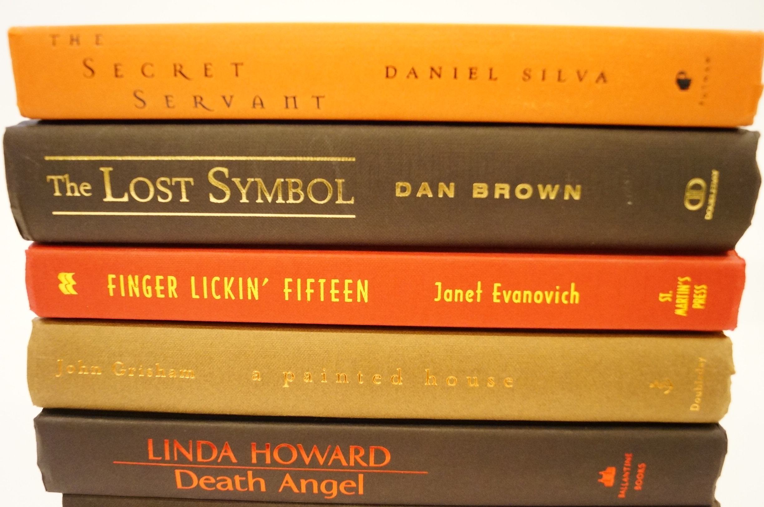 Assortment of Fiction books