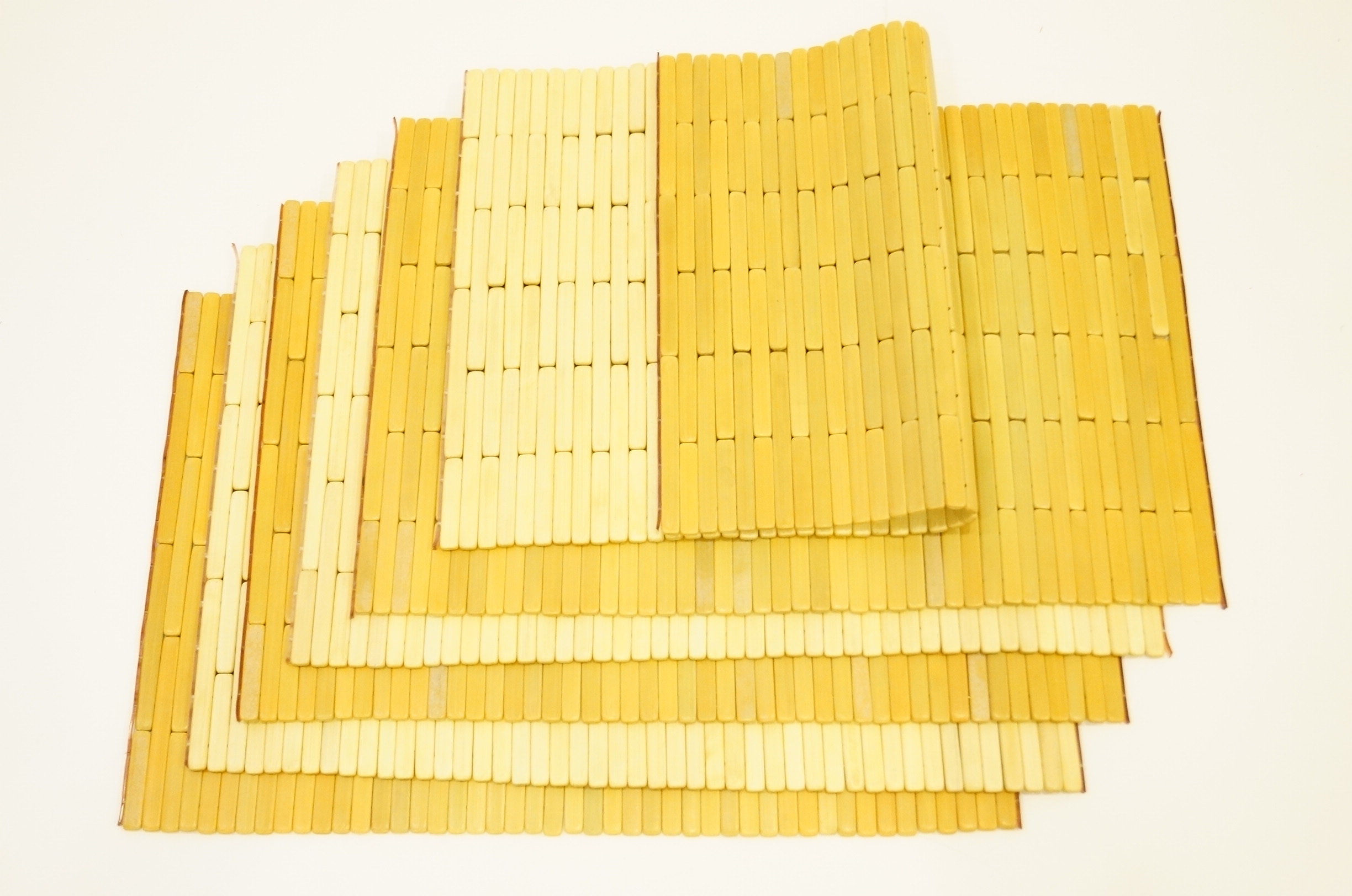 Six Bamboo Placements