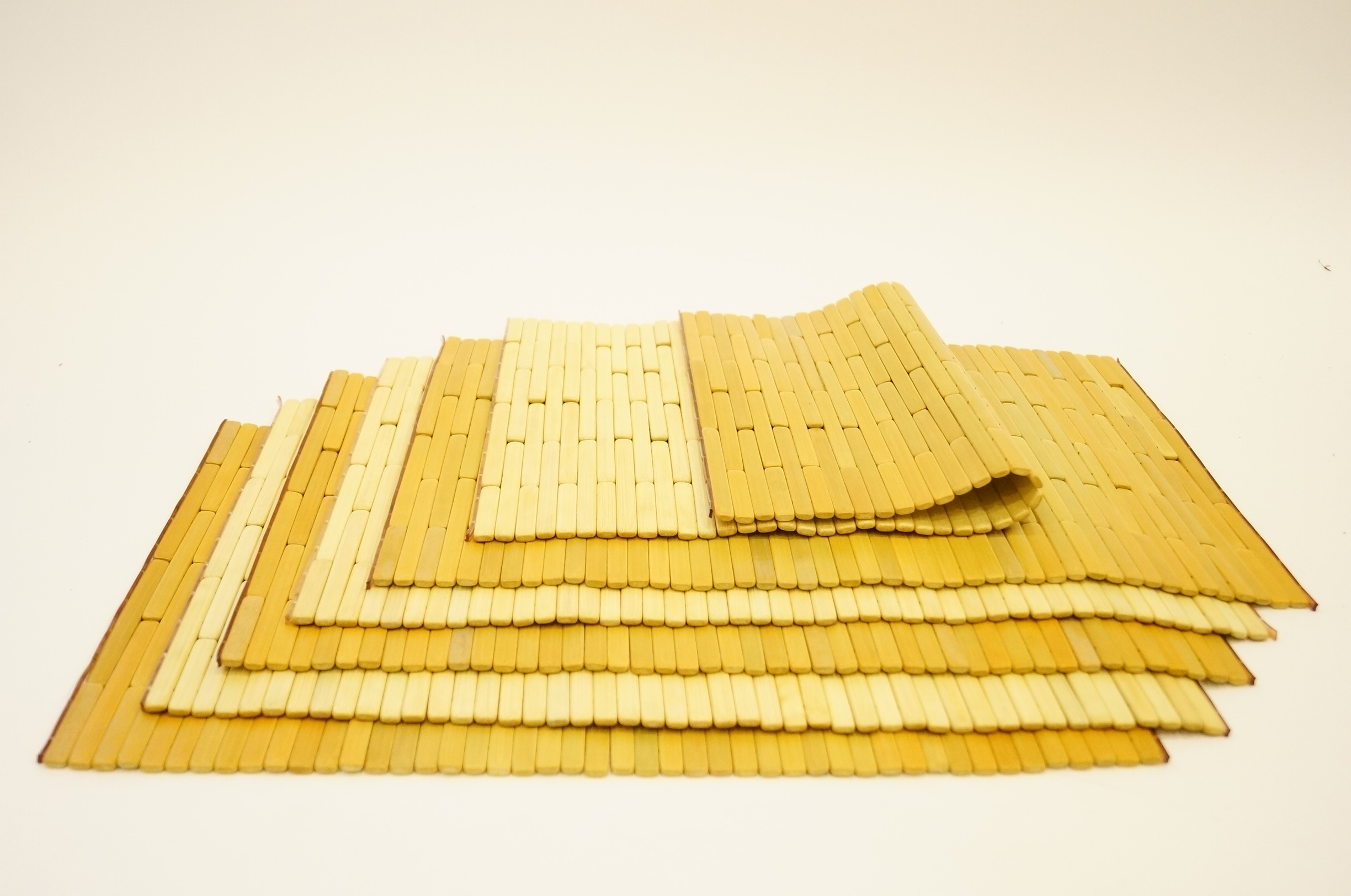 Six Bamboo Placements