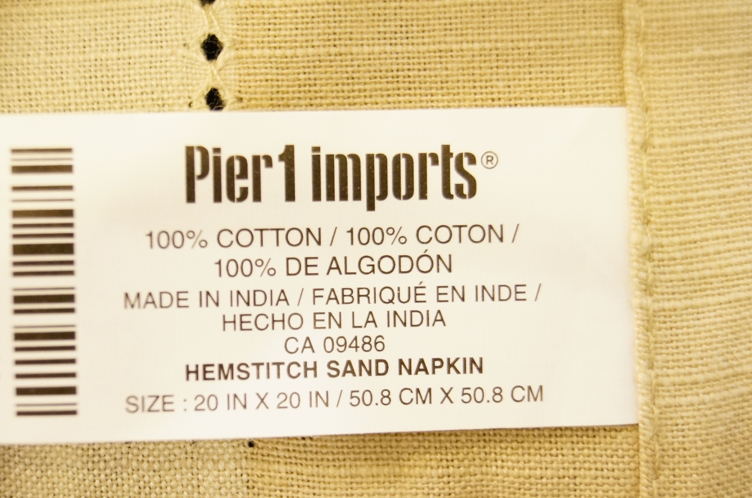 Set of Six Napkins and Holders