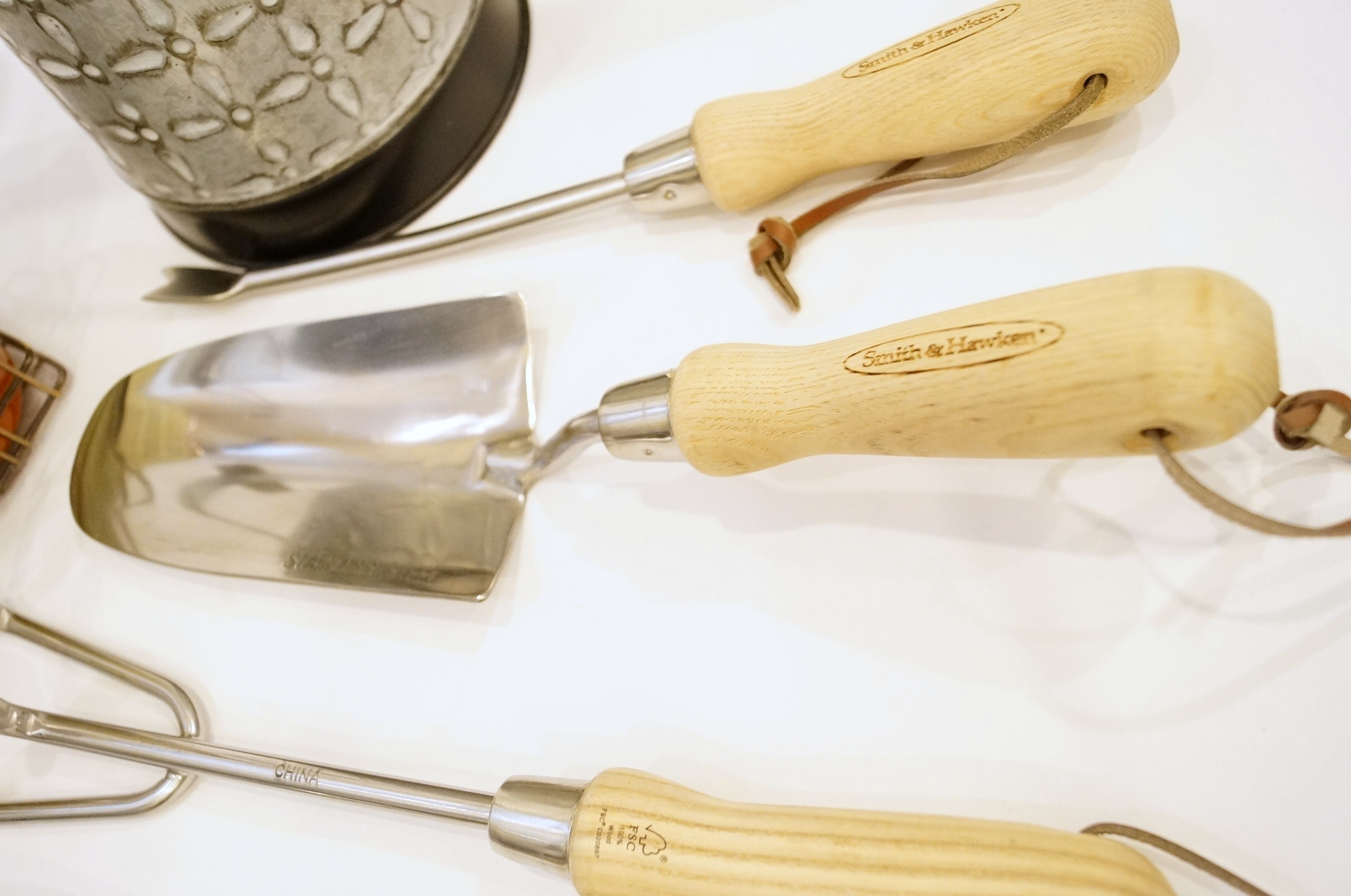 Set of Four Garden Implements