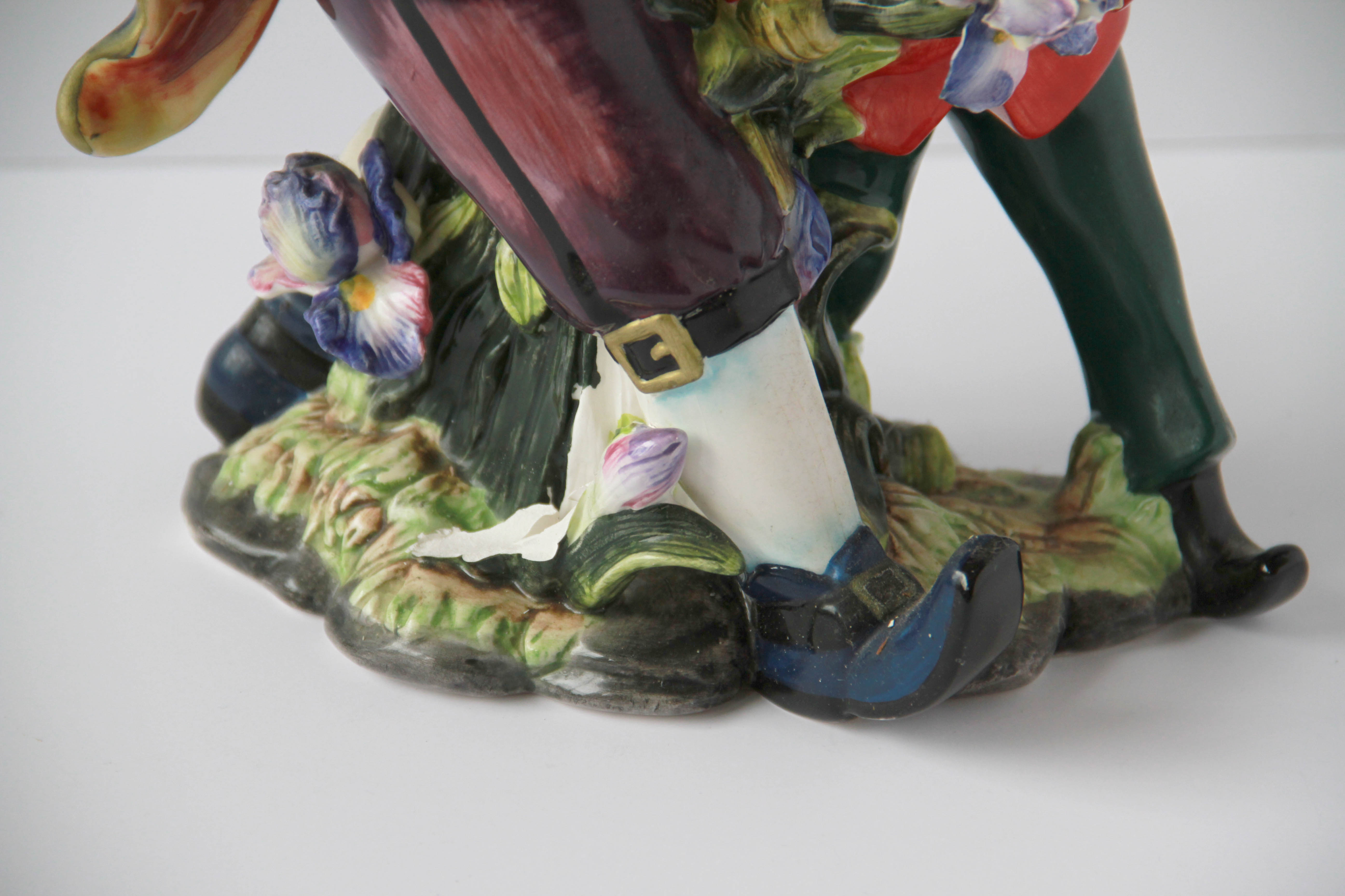 Vintage Gentlemen Frog Figurine