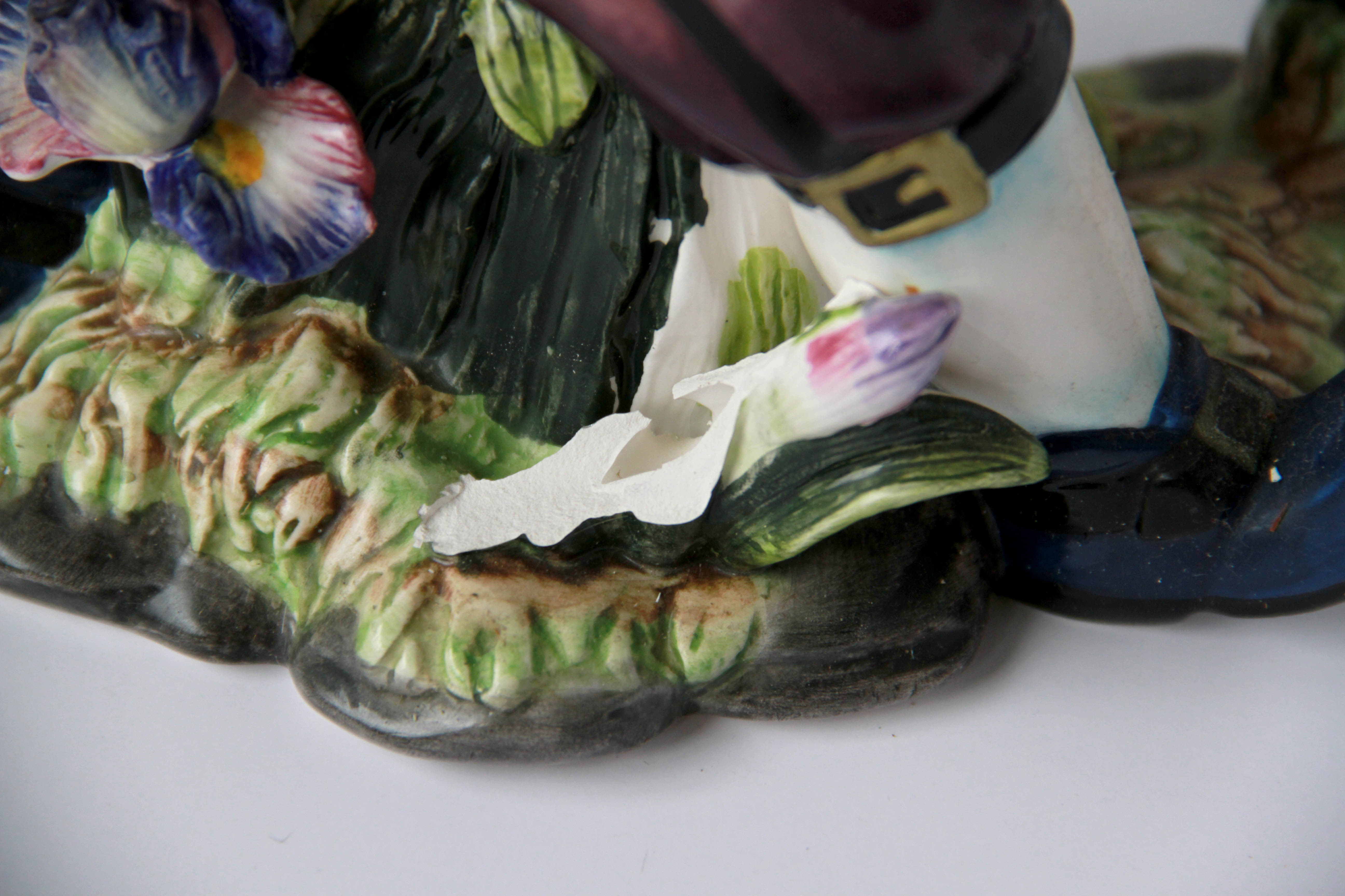 Vintage Gentlemen Frog Figurine