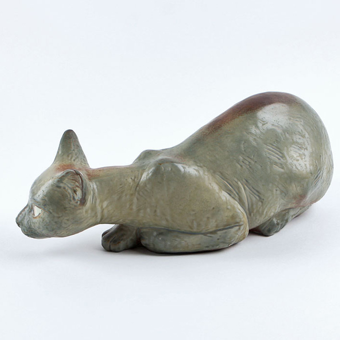 1970's Lladro Ceramic Cat
