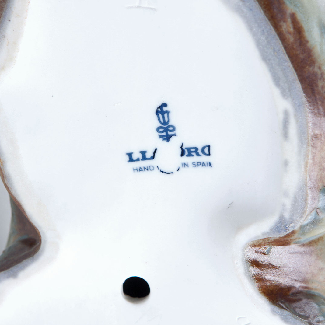 1970's Lladro Ceramic Cat