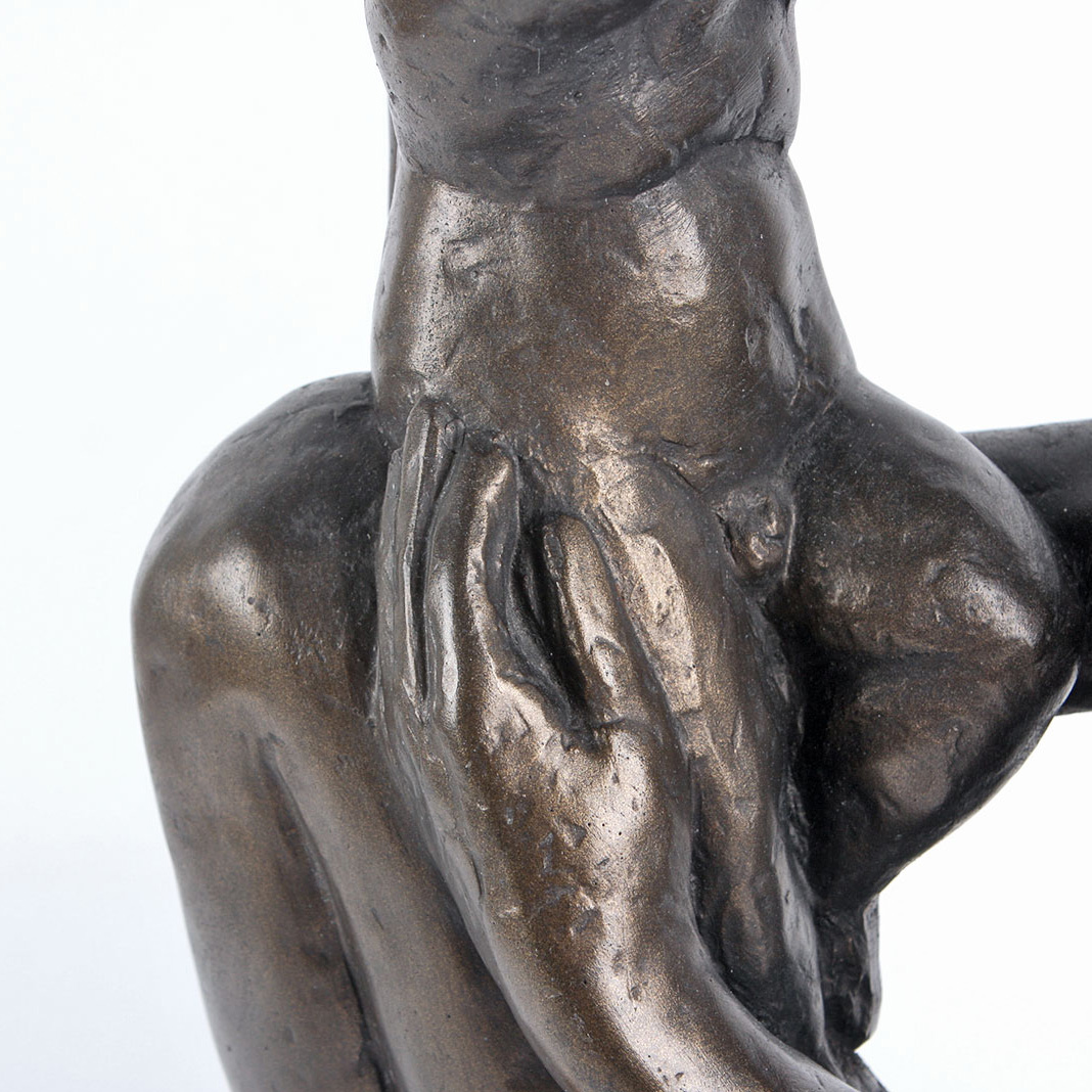 Mother and Child Bronze Interpretive Statue