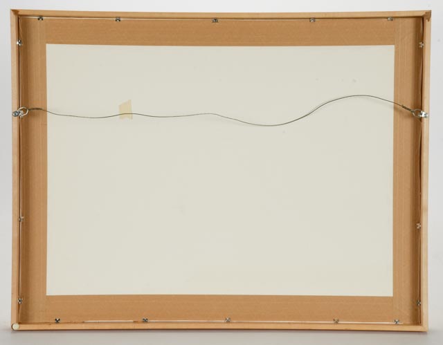 Reuben Nakian Conté Crayon Sketch of Nude Woman and Bull