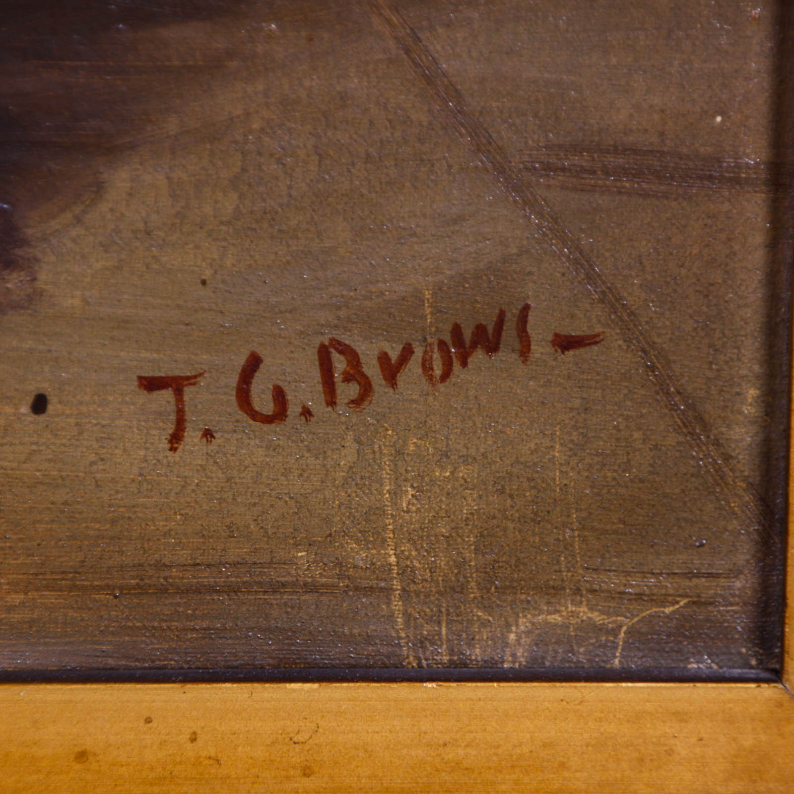Oil Painting on Canvas of a Young Man with Newspaper