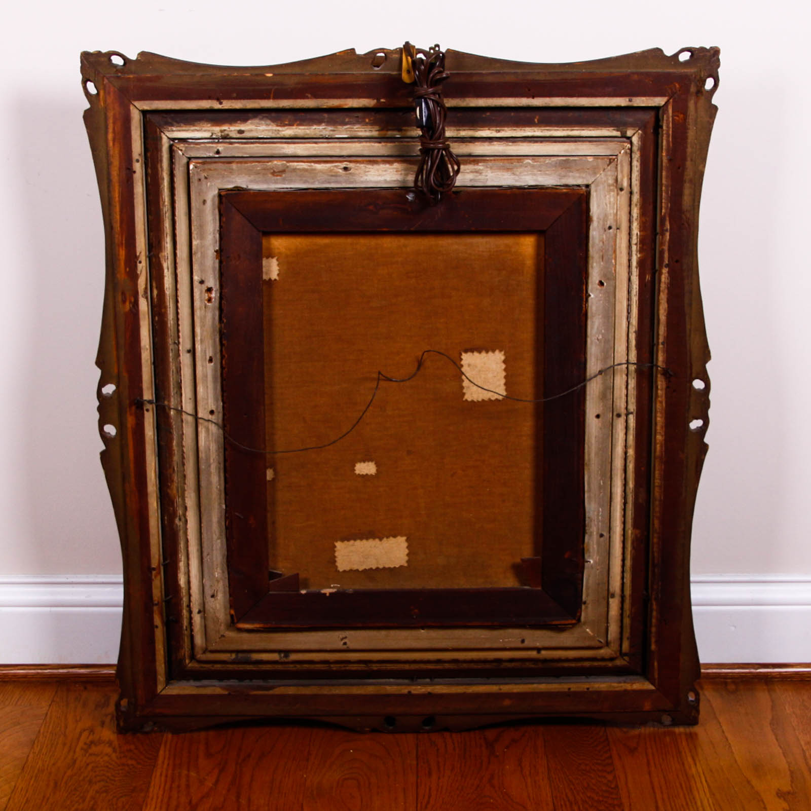 Oil Painting on Canvas of a Young Man with Newspaper