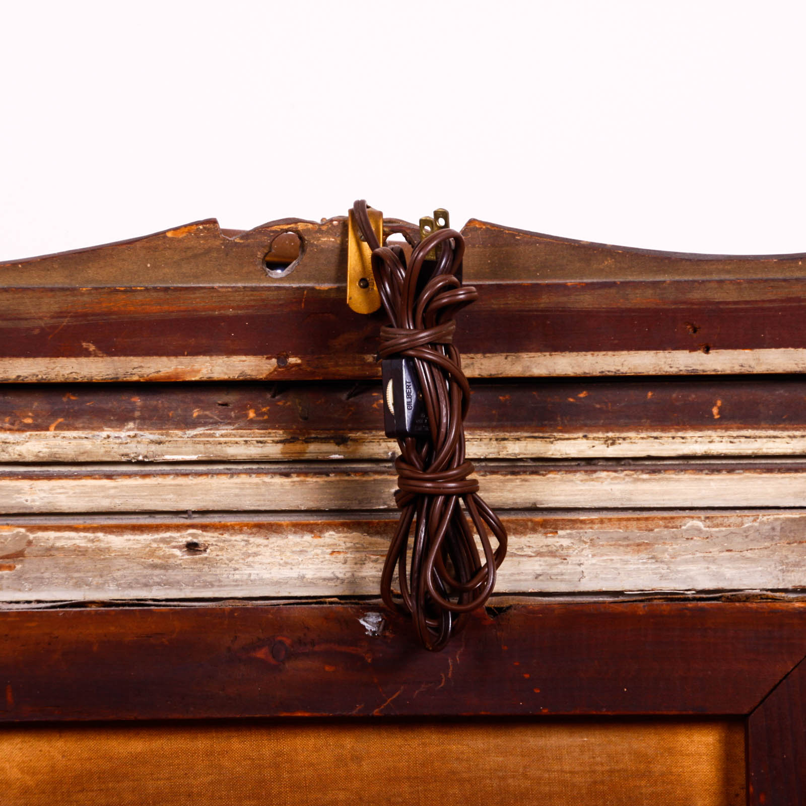 Oil Painting on Canvas of a Young Man with Newspaper
