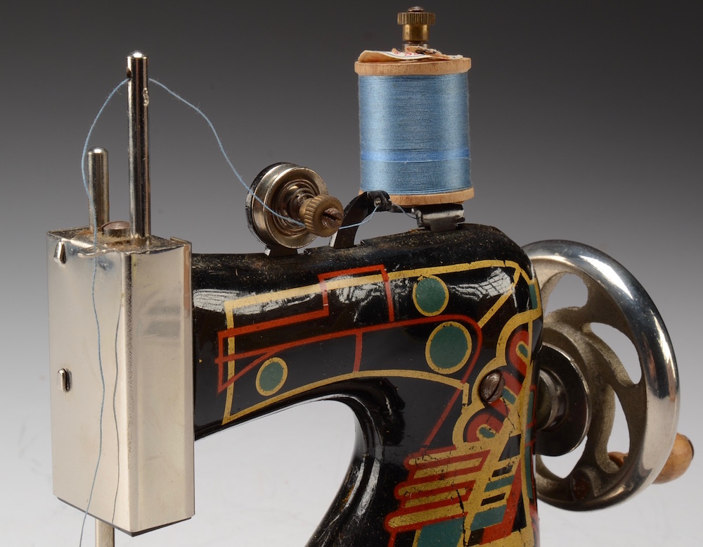 1950s Casige Toy Sewing Machine in Original Box