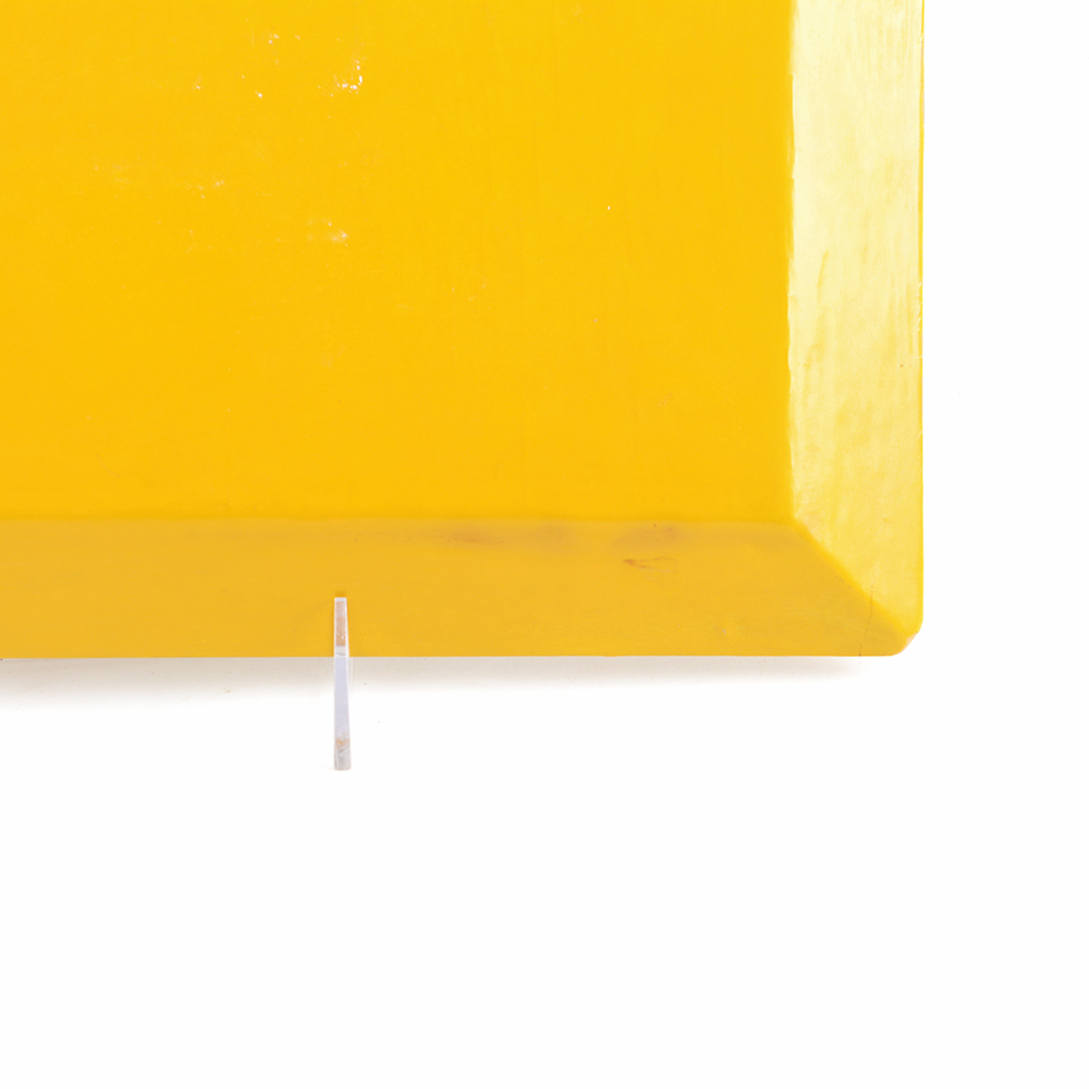 Vintage Decorative Yellow and Black Tray