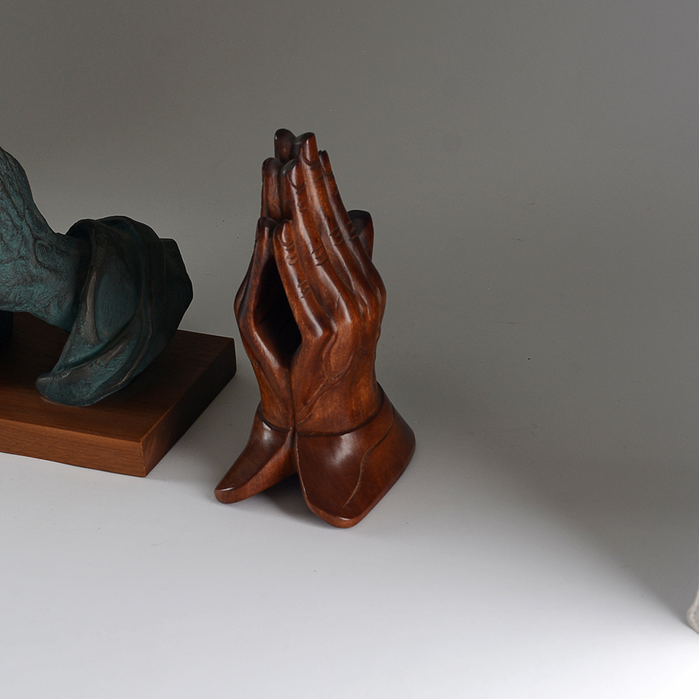 Collection of Praying Hands Statues