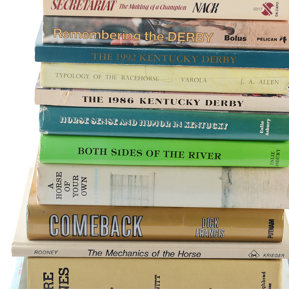 Assortment of Horse Racing Reference and Literature