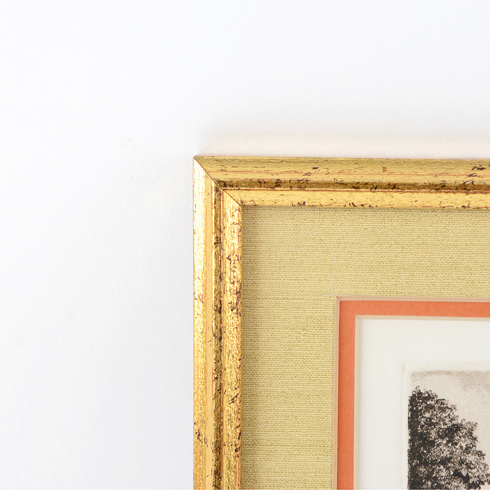 Artist Signed Etching of Salzburg