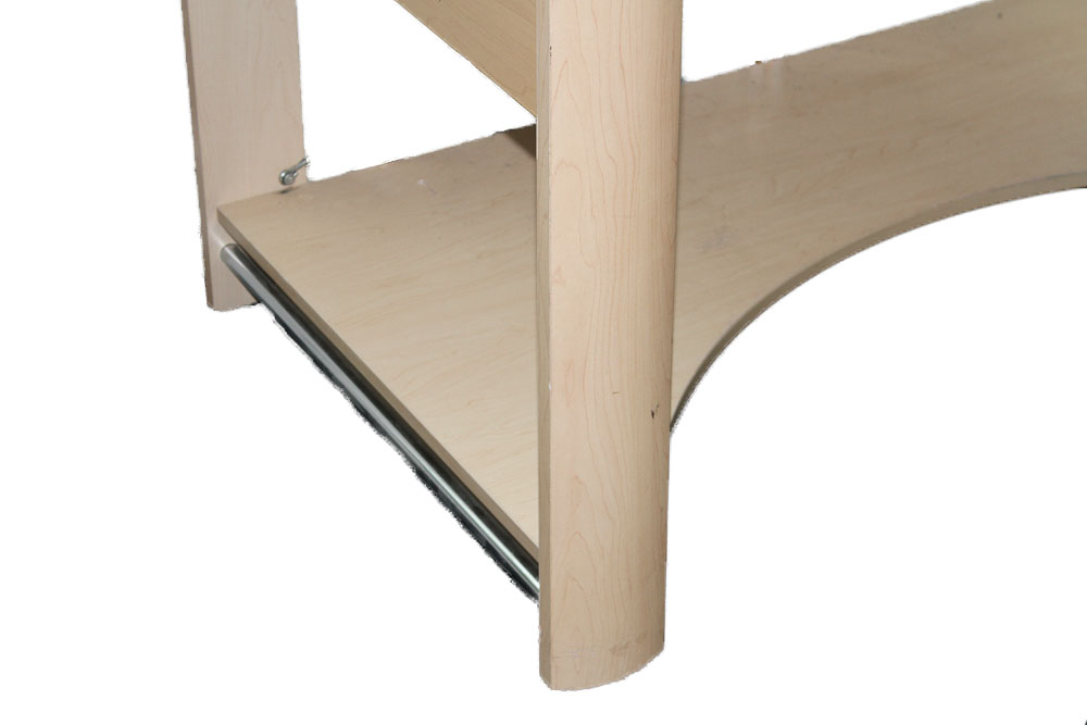 Desk With Tempered Glass Top